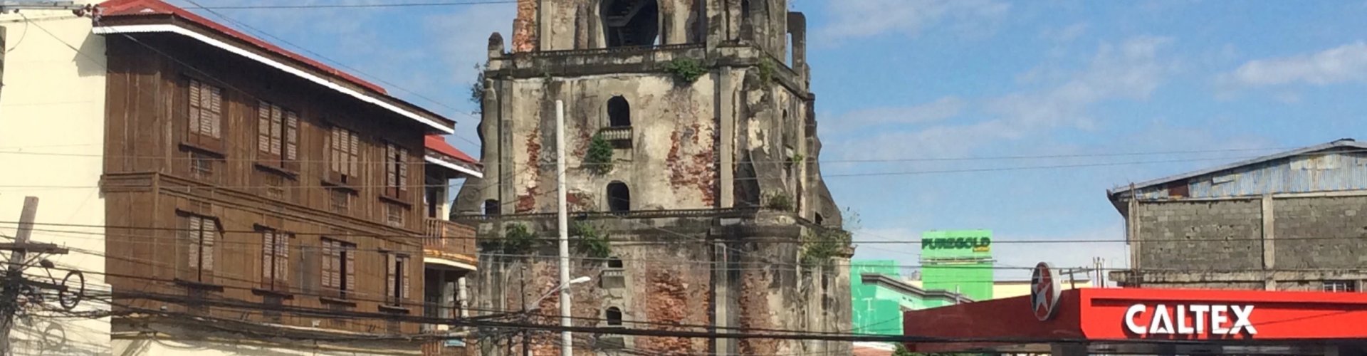 City parking lot in Laoag