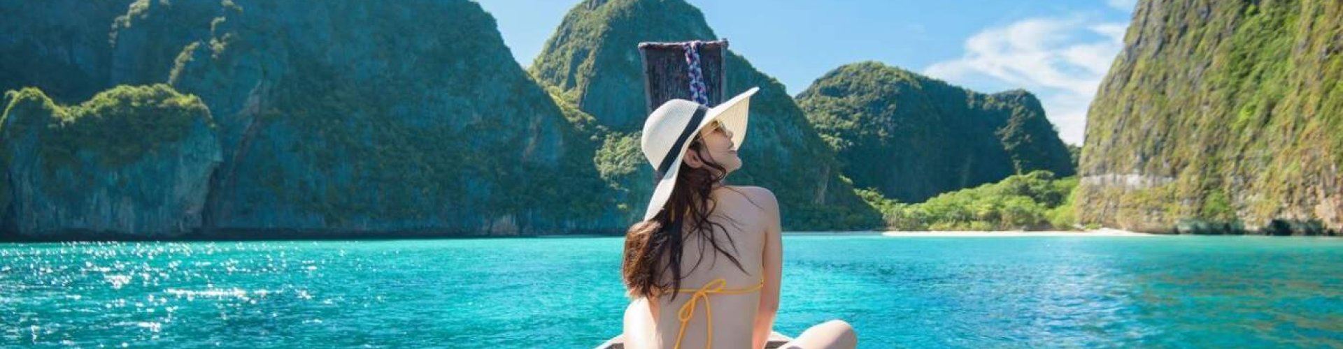 Koh Samui Night Skyline with Parked Cars