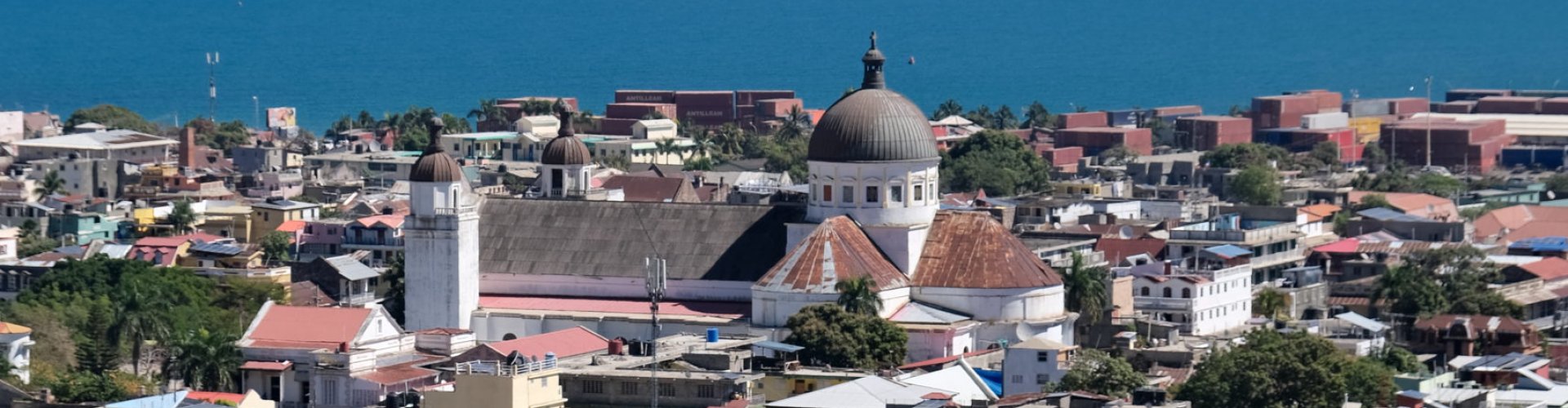 Cap Haitien parking garage interior